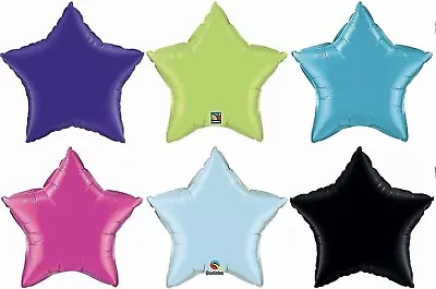 36  Star Jumbo Foil Mylar Qualatex Extra Large Party Balloon Event Decorations • $6.95