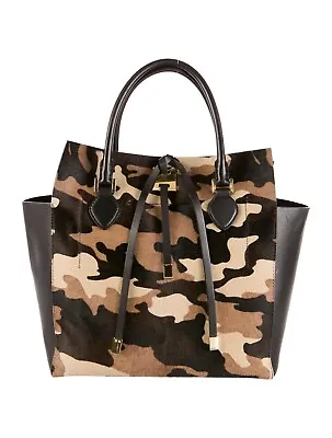 Michael Kors Collection Large Miranda CalfHair Camouflage Tote Camo $1695 • $595