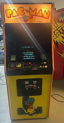 PAC-MAN ARCADE MACHINE By MIDWAY (Excellent Condition) *RARE* • $3659