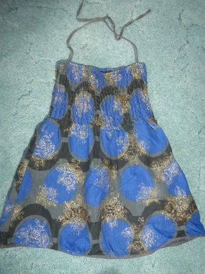 £3 • Buy Ladies Top Size 8 Detachable Halter Neck Straps Stretch Body