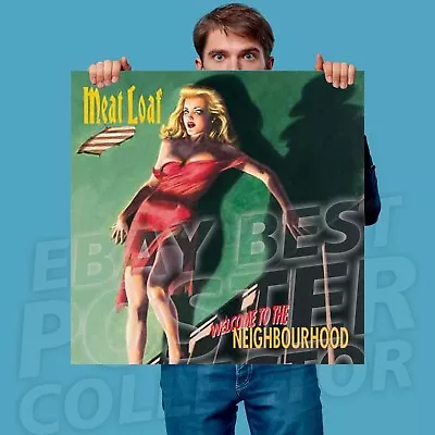 MEAT LOAF Welcome To The Neighborhood HUGE Tapestry Vinyl Poster Art NEW • $67.25