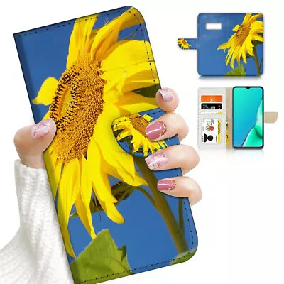 ( For Samsung S8 Plus / S8+ ) Flip Case Cover PB23129 Sun Flower • $12.99