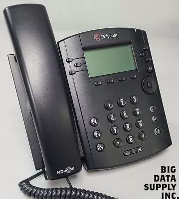 Polycom VVX 311 IP Corded Business Phone System 6 Line PoE P/N 2201-48350-001 • $27.99