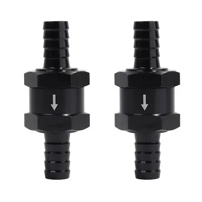 Fuel Check Valve 4 6 8 10 12 14mm One Way Inline Non Return Diesel Gasoline 2Pcs • $10.99