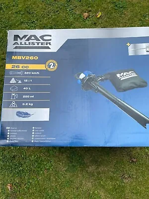 £5 • Buy Macallister Blowervac Garden Tool MBV260 26cc