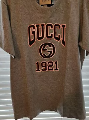 Gucci Cotton Jersey Printed 1921 T-shirt Xl • $280