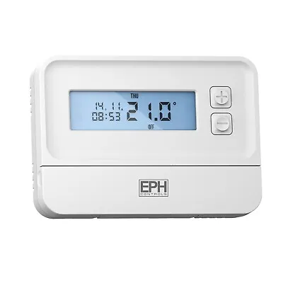 EPH Hard Wired Programmable Room Thermostat CP4M - OpenTherm & Optimum Start • £32.95