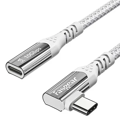 $18.99 • Buy USB C Extension Cable 50cm Fasgear USB 3.2 Gen 2x1 Type C Male To Female Extende