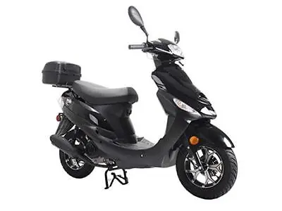 X-PRO Maui 50cc Moped Scooter With 10  Aluminum Wheels Rear Trunk Free Shipping • $899