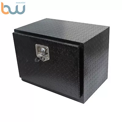 24 Inch Durable Aluminum Diamond Plate Tool Underbody Box With T - Handle Latch • $97.98