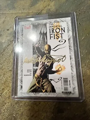 Marvel Beginnings Matt Hollingsworth Autograph Breakthrough Card Auto Iron FIST • $35