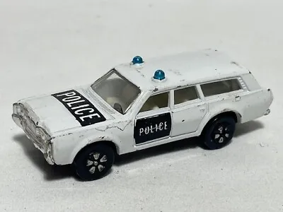 Playart Police Mercury Station Wagon White 1/64 Hong Kong NICE! • $4.25