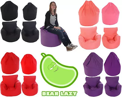 BeanLazy Kids/Teens/Adult Sizes Bean Bag/Gaming Seat. 100% Cotton. With Filling. • £19.99