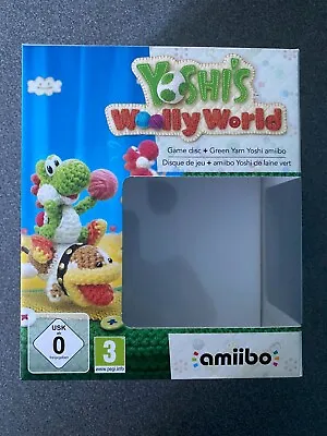 YOSHI’S WOOLLY WORLD NINTENDO Wii U - GAME AND AMIIBO BIG BOX EDITION *BOX ONLY* • £10.99