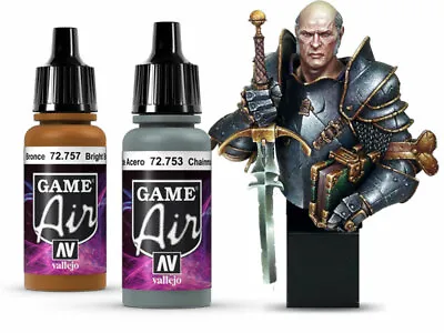 Vallejo Game Air Airbrush Paints 17ml Full Range Including Surface Primers • £4.40