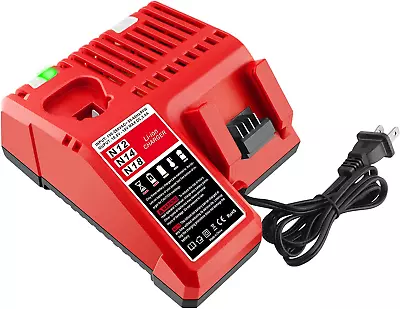 M12 M18 48-59-1812 Replacement Charger Compatible With Milwaukee 12V-18V M12 M18 • $47.22