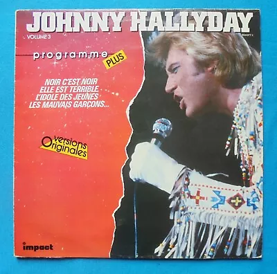 Johnny Hallyday Lp - Programme Plus Volume 3 • $16.99