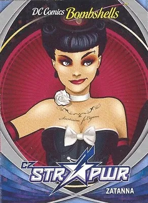 Cryptozoic DC Comics Bombshells CZ Str Pwr Silver S03 Zatanna Star Power Silver • $100