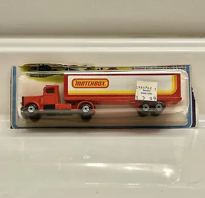 Matchbox 1979 Superfast Long Haul In Blister • $24