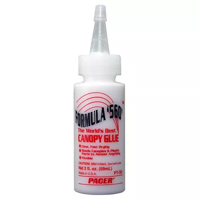 ZAP PT56 Formula 560 Canopy Glue (2 Fl Oz / 59 Ml) • $6.20