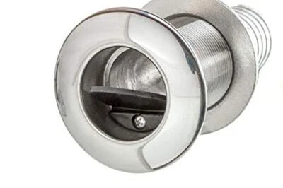 $113.53 • Buy 665533 Boat Selfbailing Cockpit Barbed Stainless Steel 1 Inch Scupper Valve