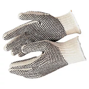 Memphis 9660LM Glove PVC Dot String Knit Gloves Size Large (1 Pair) • $9.45