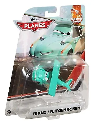 FACTORY SEALED Disney Planes Franz Fliegenhosen Congrats Dusty! Messerschmitt • $29.99