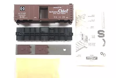 HO Athearn Classic Santa Fe  San Francisco Chief  40ft AAR Box Car New Kit • $11.99