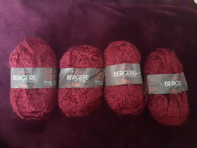 £5 • Buy BERGERE DE FRANCE 4 X 25g DYONISOS ECLAIR YARN EASY CARE WOOL