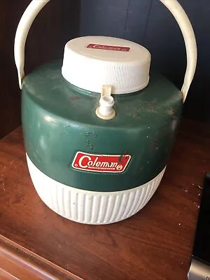 $12 • Buy Vintage Coleman Water Cooler Jug 