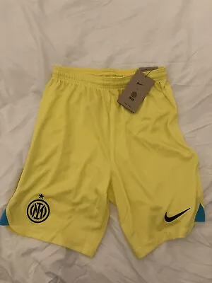 BNWT Nike Inter Milan Youth 2022-23 Third Kit Shorts (Large Boys) • £10