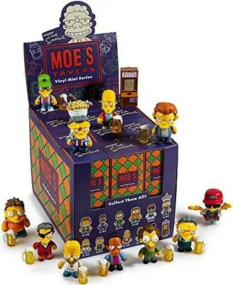 Kidrobot The Simpsons Moe's Tavern Mini Series Blindbox ONE Random Figure • $15.95