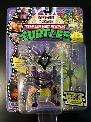 Teenage Mutant Ninja Turtles   Movie Star Super Shredder  Tmnt Playmates • $40