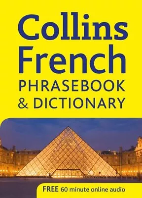 Collins French Phrasebook And Dictionary  Used; Very Good Book • £2.44