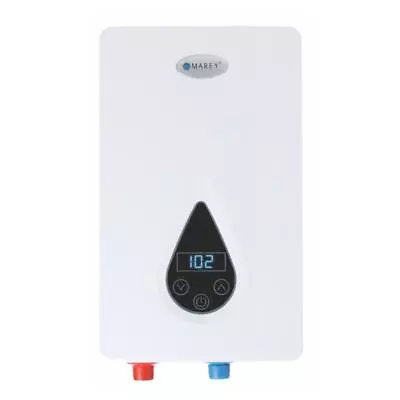 MAREY Electric Water Heater Self Modulating Residential Point Of Use Tankless  • $386.95