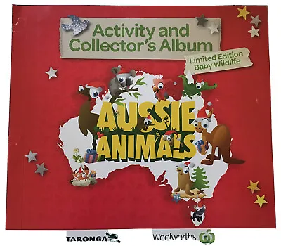 Aussie Animals Woolworths Activity And Collectors Limited Edition Baby 36 Cards  • $22.45