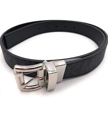 MICHAEL KORS Women's Twist Reversible Belt Black Color Size L  Perfect Gift • $34.39