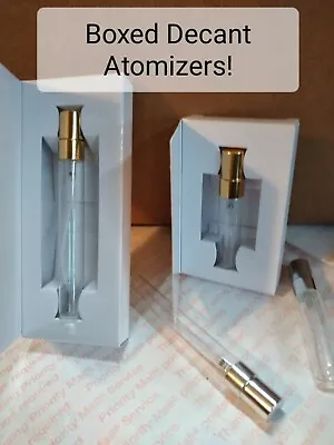 Lot Of 50 Gift Boxed Spray Vials (EMPTY) Brand NEW Fragrance Atomizers • $64.99