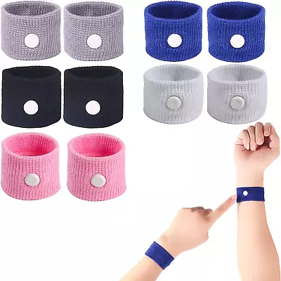 LYJEE 5 Pairs Motion Sickness Bands Nausea Wristbands For Car Sickness Relief • $9.32