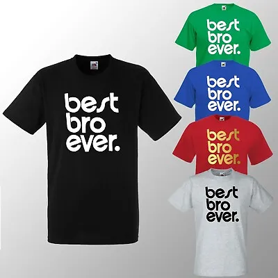 £6.99 • Buy Best Big Brother T Shirt Kids TShirt Boys Sibling BEST BRO EVER T Shirt Gift