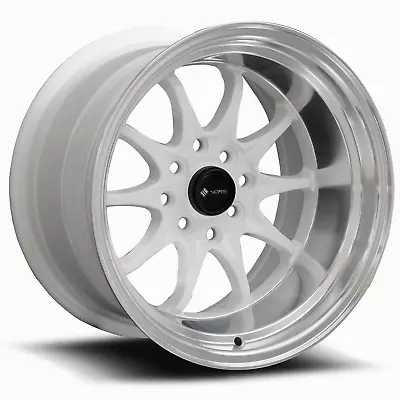 Vors TR3 15x8 4x100/4x114.3 0 White Wheel 15  Inch Alloy Rim 73.1 • $129.75