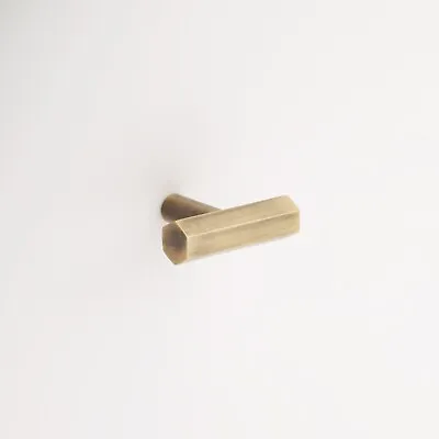 Nora Solid Brass Cabinet Knob - Finger Pull • $9.90