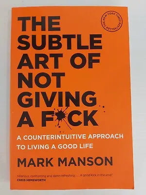 $24.95 • Buy The Subtle Art Of Not Giving A F*ck - Mark Manson