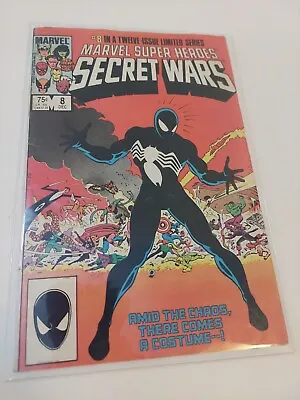 Marvel Secret Wars Comic Book #8 1st Spider-man Black Costume Dec 1984 • £129.99