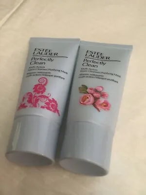 £17.75 • Buy Estée Lauder Perfectly Clean Multi Action Foam Cleanser/purifying Mask New X2 🌸