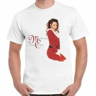 £6.99 • Buy Mariah Carey T-Shirt All I Want For Christmas Is You Xmas Song Gift Retro Tee