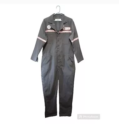 Men's Size 44 Northwest Airlines Mecanics Coveralls Gray And Red • $39.99