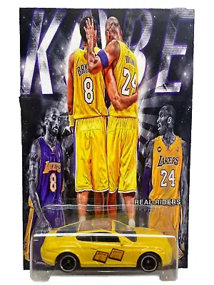 Hot Wheels CUSTOM BENTLEY CONTINENTAL Lakers Kobe Bryant Real Riders 1/5 Made • $119.37