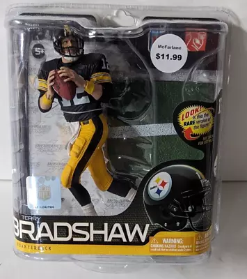 McFarlane NFL Legends Series 26  Pittsburgh Steelers Terry Bradshaw • $32