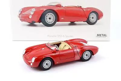 1:18 Schuco Porsche 550 A Spyder 1953-1957 Red • $117.60